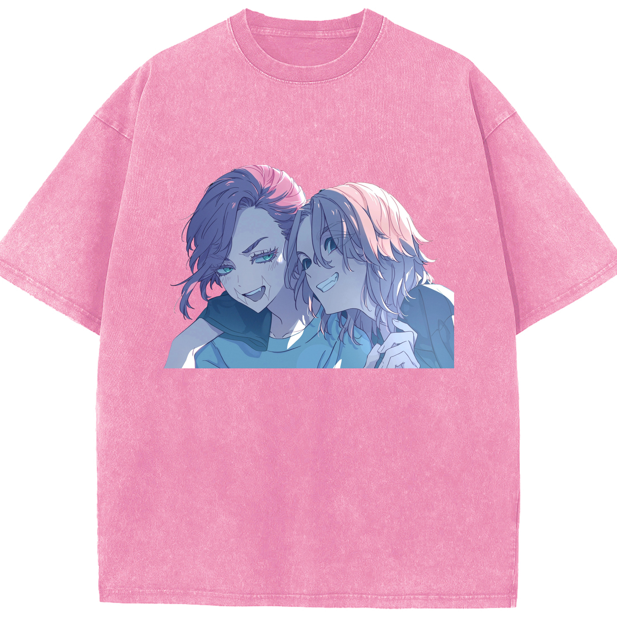 （画像用） 東京リベンジャーズ Tokyo Revengers 綿100% ヴィンテージ風 半袖Tシャツ（フロントプリント）
